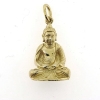 Billede af Vedhæng Buddha (hj. 18 mm.) 8 kt. facon 8,7 gr. (prisen er excl. guld)