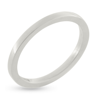 Billede af Garderring, bredde 1,6 mm., tyk. 1,8 mm. 14 kt. hvg.