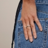 Billede af ENAMEL Copenhagen Agnete Small ring sølv (str. 61)