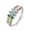 Billede af Spirit Icons Empress multifarvet ring sølv med synt. zirkonia (str. 58)