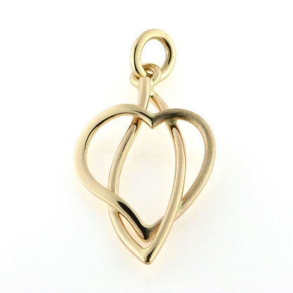 Billede af Vedhæng hjerte 14 kt.