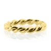 Billede af Snoet ring, br. 3,5 mm. 8 kt. facon + 6,7 gr. (prisen er excl. guld)