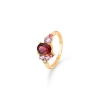 Billede af Mads Z "Four Seasons - Autumn" ring 14 kt. guld m. ægte sten (str. 50-60)