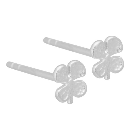 Billede af Aqua Dulce Clover øreringe sølv