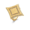Billede af Spirit Icons ring Art sølv forgyldt cz str 54*