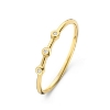 Billede af Spirit Icons Hope ring 14 karat guld m. 0,015ct w/vs str. 48