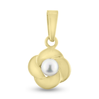 Billede af Vedhæng perle sv. 4-4½ m/m. 