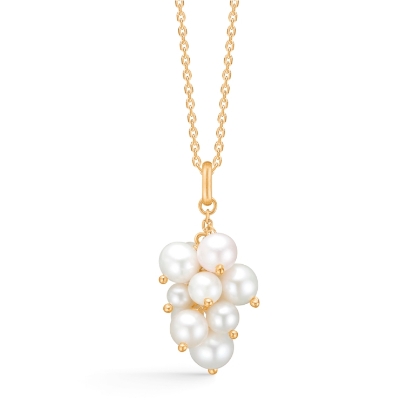 Billede af Mads Z "Coco" vedhæng 8 kt. guld m. kulturperler (ekskl. kæde)