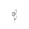 Billede af Mads Z "Elizabeth" ring 14 kt. hvidguld 0,18 ct. W.SI brillanter str. 52