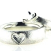 Billede af Ringe sølv, herrering 7,2 mm., damering 3,9 mm. med brill. 0,01 w/vs.