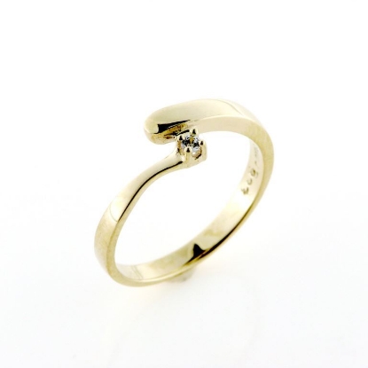 Billede af Ring syn sten 8 kt.