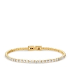 Billede af Bering Arctic Symphony tennisarmbånd forgyldt stål m. cz (210mm)
