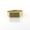 Billede af Ring m. plade 14 kt facon 2,8 gr (prisen er excl. guld)