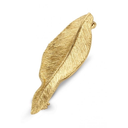 Billede af *Spirit Icons Fall broche forgyldt sølv