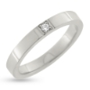 Billede af Alliancering brillant 0,03 w/vs. 14 kt. hvg.