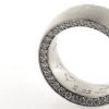 Billede af Ring med 64 brill. a 0,01 w/vs. på 2 sider, br. 6 mm. 14 kt. hvg.