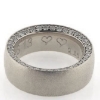 Billede af Ring med 64 brill. a 0,01 w/vs. på 2 sider, br. 6 mm. 14 kt. hvg.