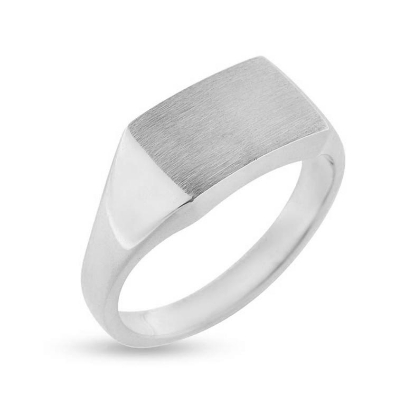 Billede af Herrering 14 hvg. massiv lukket