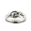 Billede af Ring med knob "pælestik" 925s (str. 60-69)