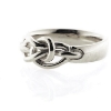 Billede af Ring med knob "pælestik" 925s (str. 60-69)
