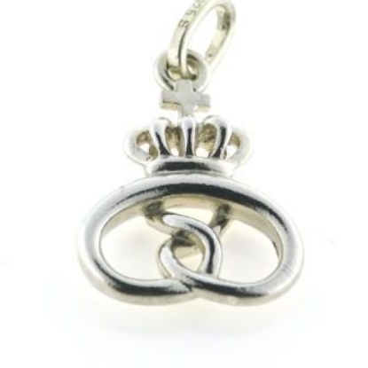 Billede af Vedhæng Bagerkringle 925 s.