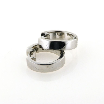 Billede af Ørecreol knæk, massiv, br. 2,8 mm. 14 kt. hvg.