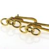 Billede af Loge kjoleknapper, lg. 12,5 mm. 925s. forgyldt - 8 kt. - 14 kt.
