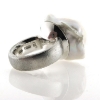 Billede af Ring med stor barok fv. perle, 925s 