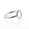 Billede af Ring Circles 11 mm. 925s (overflade sand)