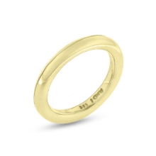 Billede af Ring rund tråd br. 3,2 mm. tk. 2,6 mm. 8 kt facon 6,4 gr.