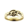 Billede af Ring med knob "pælestik" 8 kt. (str. 60-69) facon + 8,6 gr. (prisen er excl. guld)