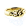 Billede af Ring med knob "pælestik" 8 kt. (str. 60-69) facon + 8,6 gr. (prisen er excl. guld)