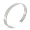 Billede af Armring massiv 14 kt. 585 hvidguld