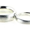 Billede af Ringe sølv, herrering 7,2 mm., damering 3,9 mm. med brill. 0,01 w/vs.