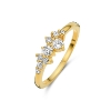 Billede af Spirit Icons Aria ring forgyldt sølv m. cz (str. 50)