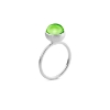 Billede af Susanne Friis Bjørner Ring sølv peridot krystal 8mm str. 55
