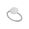 Billede af Susanne Friis Bjørner Ring sølv mat mønt 10 mm str. 58
