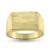 Billede af Ring massiv lukket bund, rek. plade 8 kt. facon + 18,3 gr. (prisen er excl. guld)