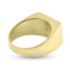 Billede af Ring massiv lukket bund, rek. plade 8 kt. facon + 18,3 gr. (prisen er excl. guld)