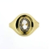 Billede af Ring m. oval syn sten 9*7 mm 8 kt