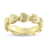 Billede af Ring hjerter, brill. 3* 0,015, 3* 0,01, 3* 0,005 w/vs 14 kt. (hjertering)