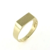 Billede af Ring m. plade 8 kt