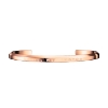 Billede af *Daniel Wellington Classic Cuff - Armring i rosa guld stål str. small