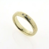 Billede af Ring med 9* 0,01 w/vs. i stjernedrys 14 kt. 