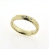 Billede af Ring med 9* 0,01 w/vs. i stjernedrys 14 kt. 