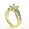 Billede af Ring med brill. 0,20 ct. + 4 brill. 14 kt.