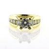 Billede af Ring med brill. 0,20 ct. + 4 brill. 14 kt.