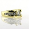 Billede af Ring med brill. 0,20 ct. + 4 brill. 14 kt.