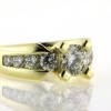 Billede af Ring med brill. 0,20 ct. + 4 brill. 14 kt.