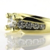 Billede af Ring med brill. 0,20 ct. + 4 brill. 14 kt.
